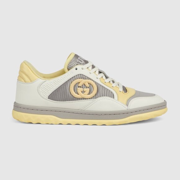 NIB Gucci Mac80 leather Sneakers IT 38.5 US 8.5 - Picture 3 of 13